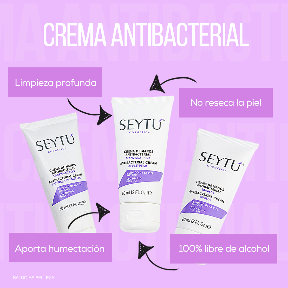 CREMA DE MANOS ANTIBACTERIAL