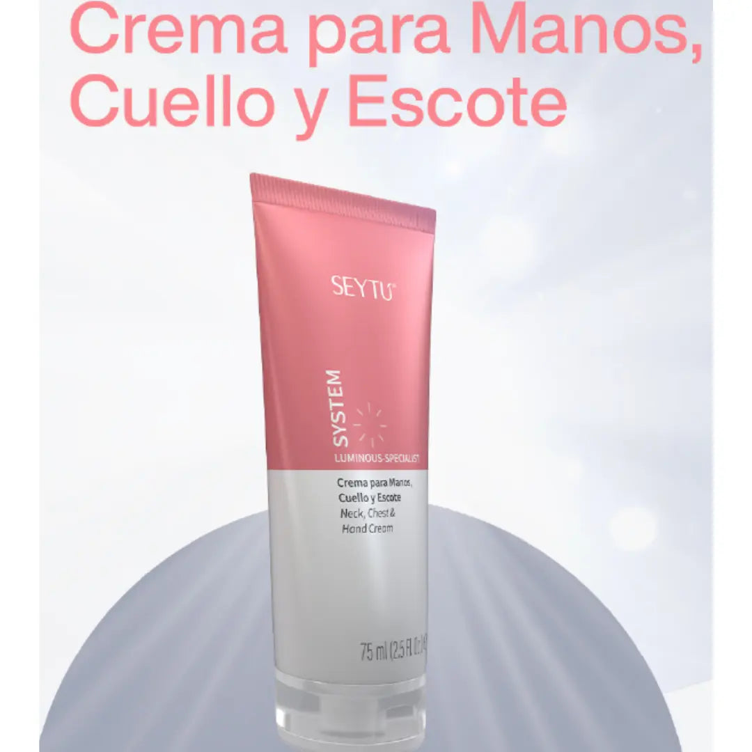 CREMA PARA MANOS, CUELLO Y ESCOTE