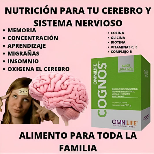 COGNOS- Vitaminas para el cerebro